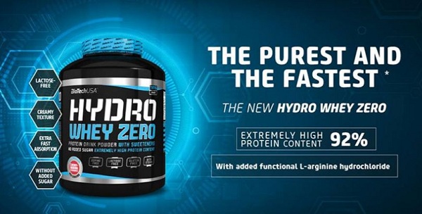 hydro whey zero proteina del siero idrolizzata in frazioni peptidiche